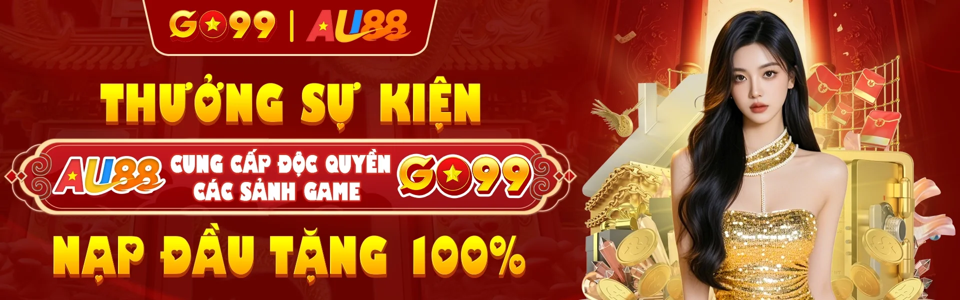 Hình ảnh giới thiệu Go99 với slot, bắn cá và khu ưu đãi thành viên